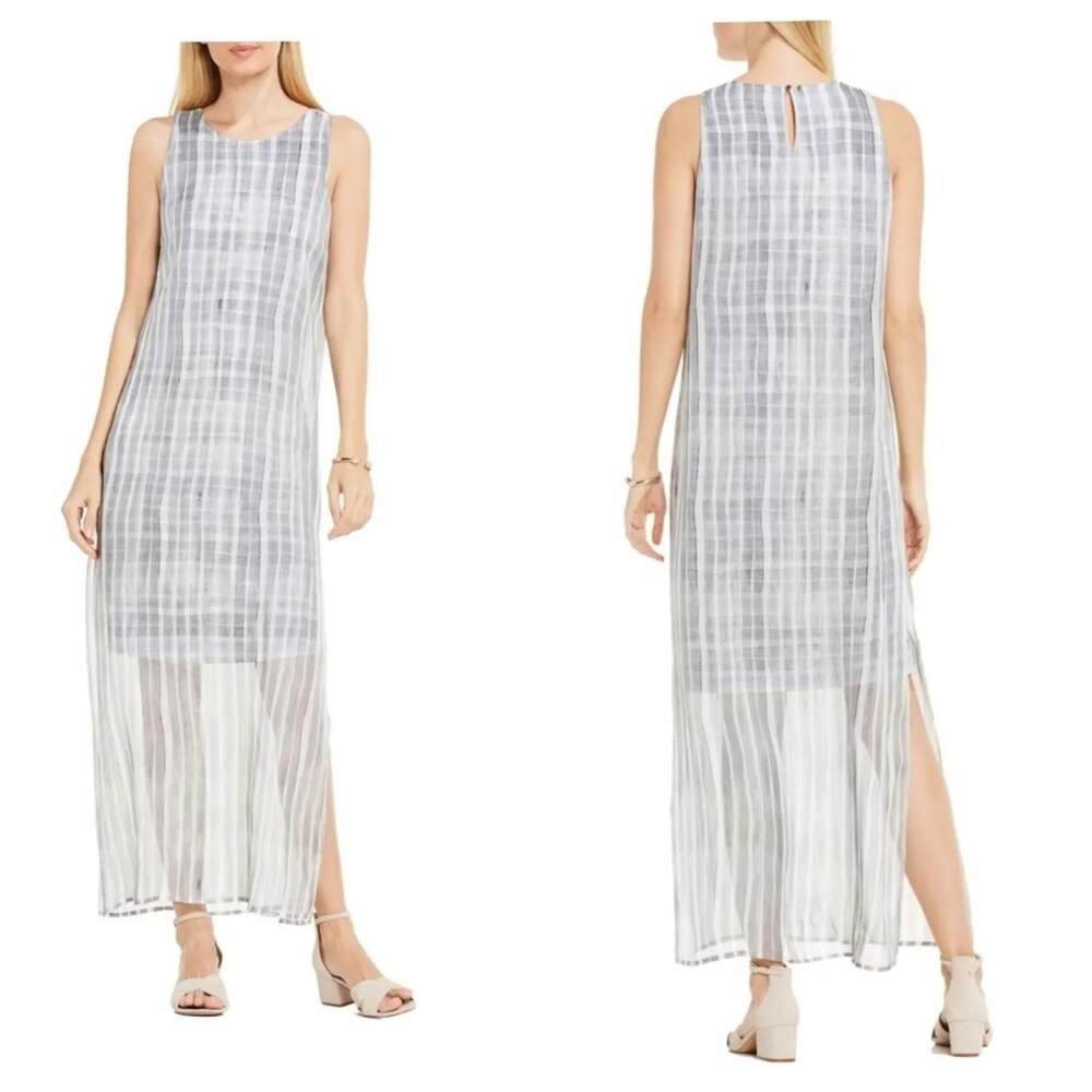 Vince Camuto graceful phrases maxi dress